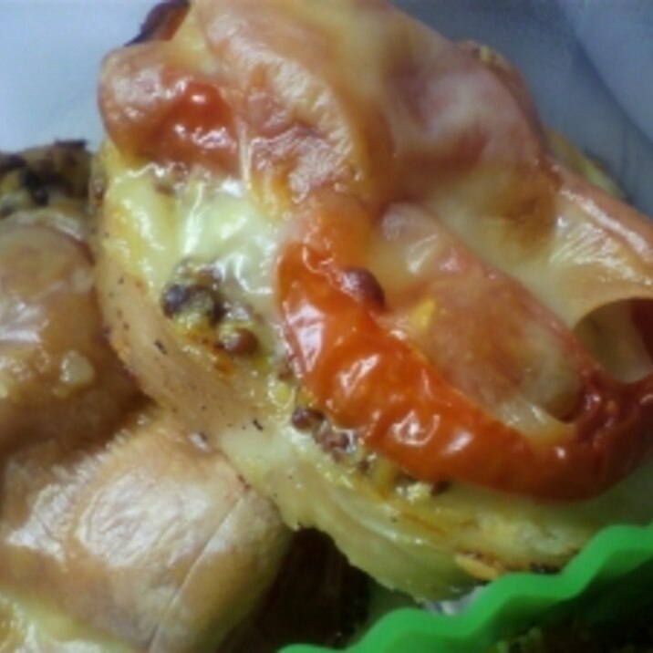 鶏ハムのトマトマスタード焼き
